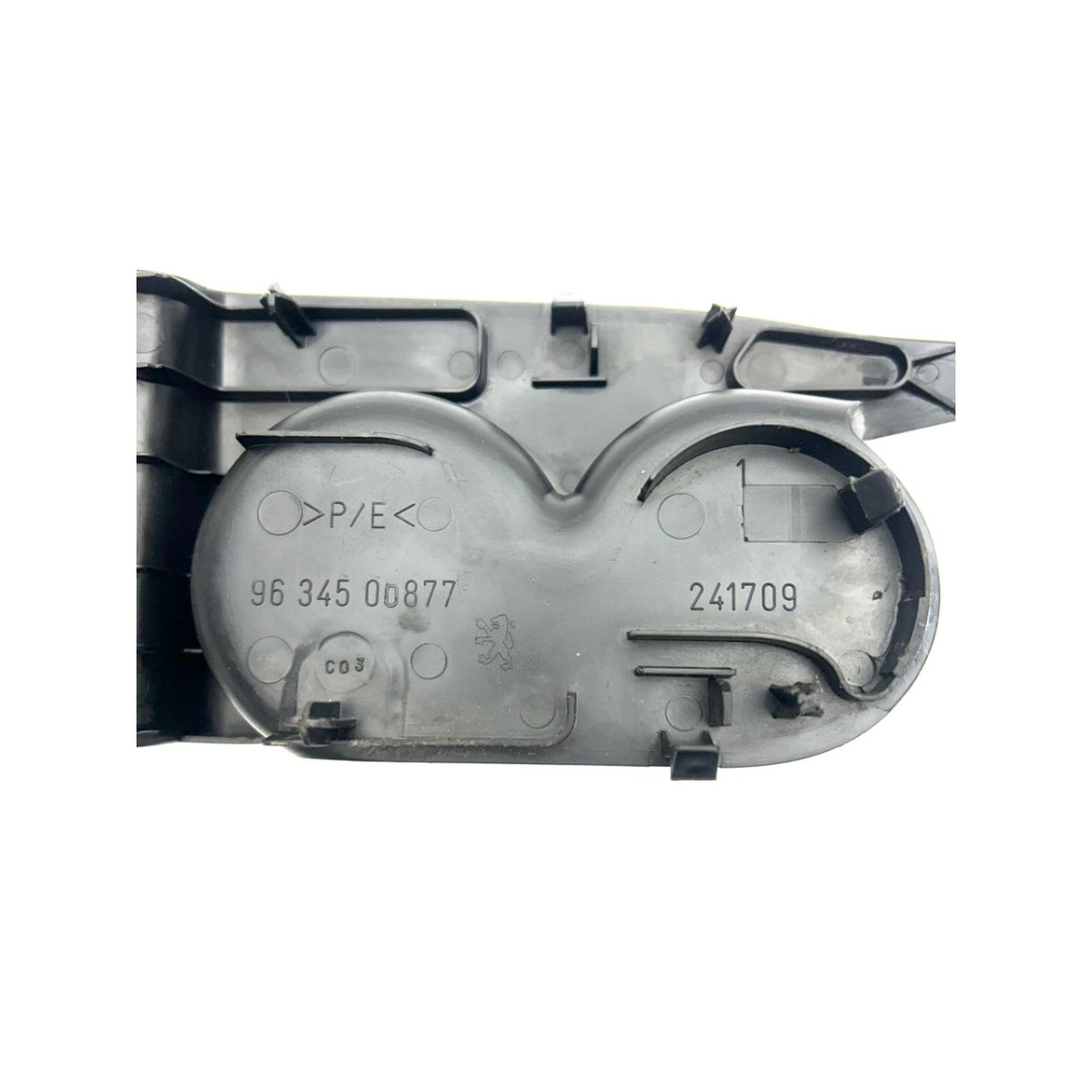 Moldura Porta Copos Console Peugeot 307 2002 2003 - Imagem 10