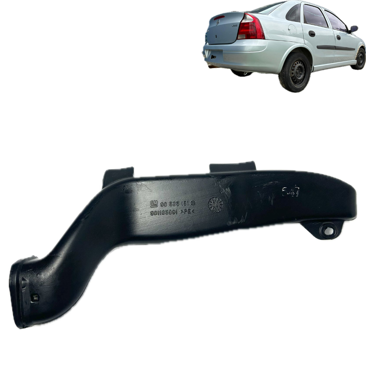 Duto De Ar Direito Corsa Sedan 1.0 2004 Original Gm - Imagem 1