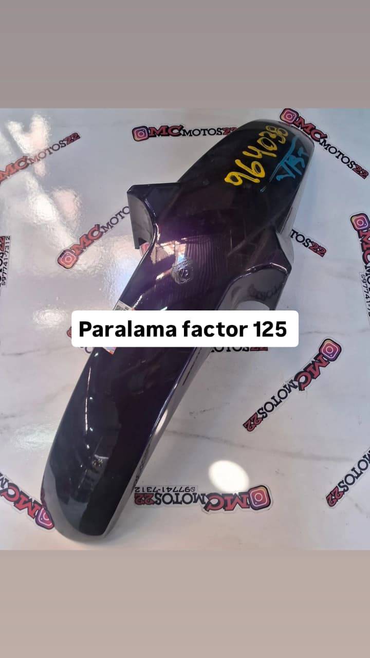 Paralama Factor 125 - Imagem 1