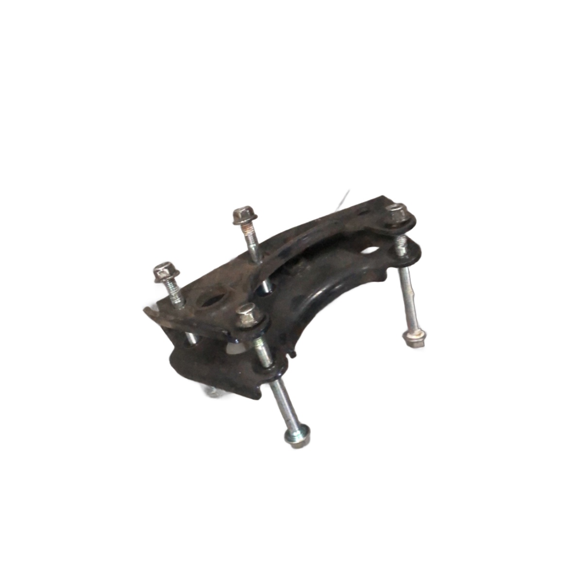 Par Alça Suporte De Motor Dk 150 Haojue Usado Preto - Imagem 3