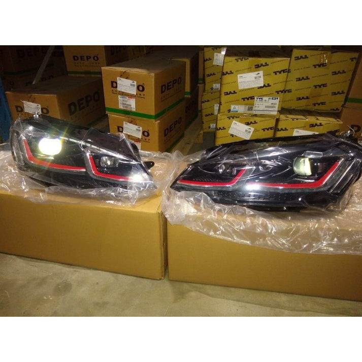 Faróis Golf GTI Mk7