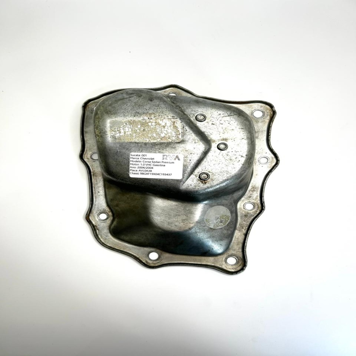 Tampa Lateral Cambio Gm Corsa 1.0 2003 04 05 06 Prata - Imagem 2