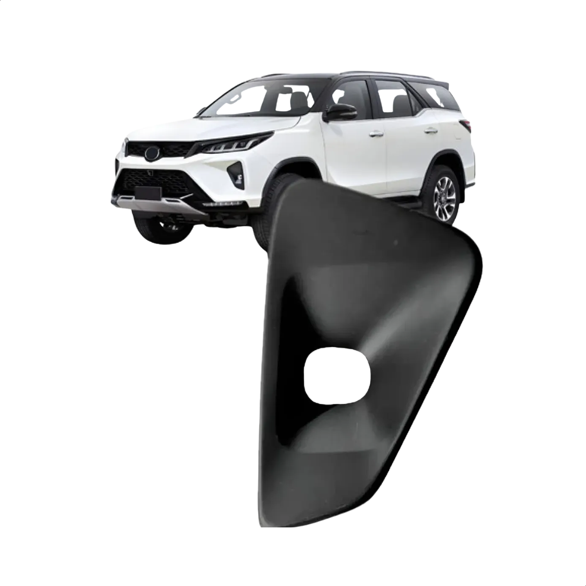 MOLDURA FAROL MILHA ESQUERDO SW4 DIAMOND 2023/2025 NV.