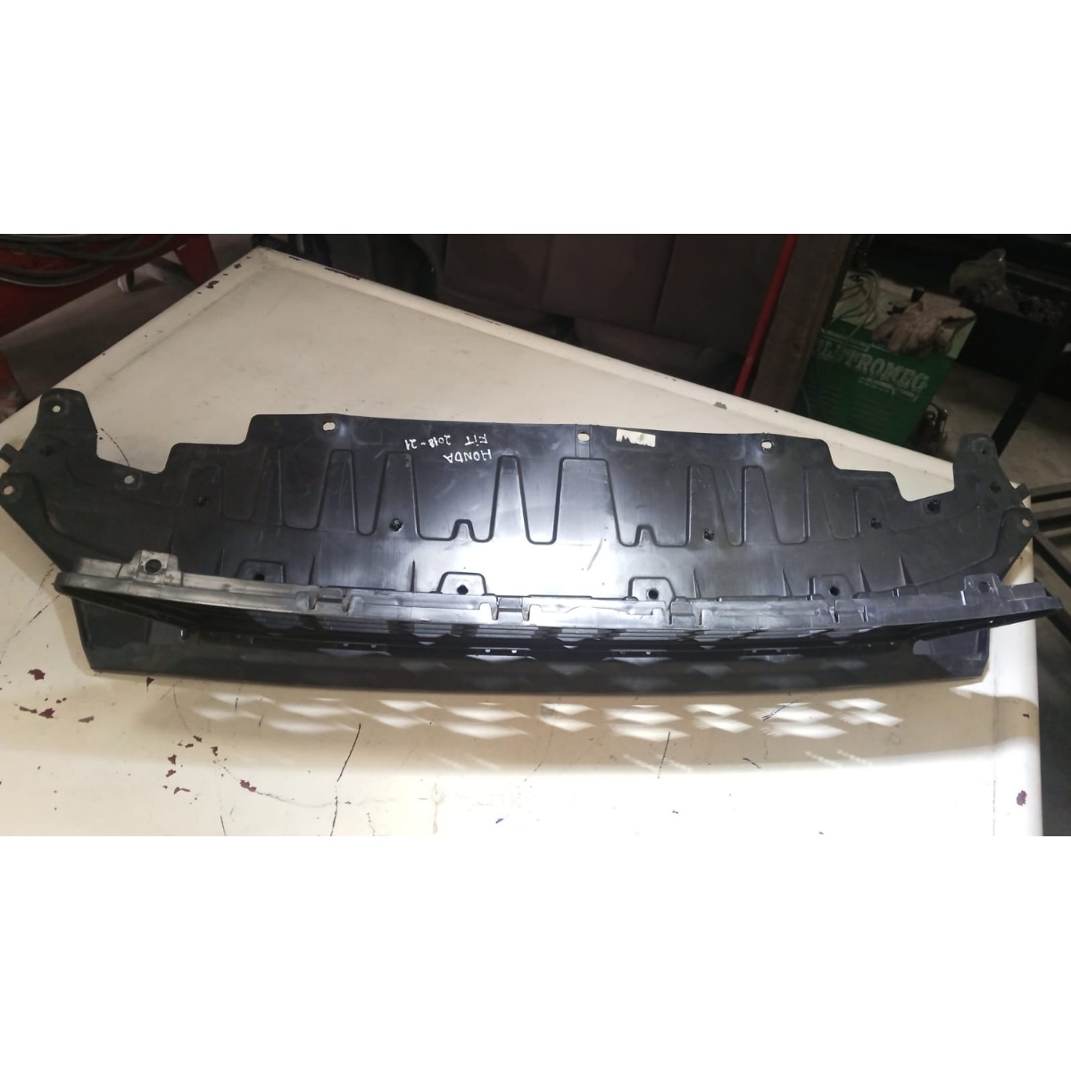 Grade Parachoque Dianteiro Honda Fit 2015 A 2019 Preto Mate - Imagem 3