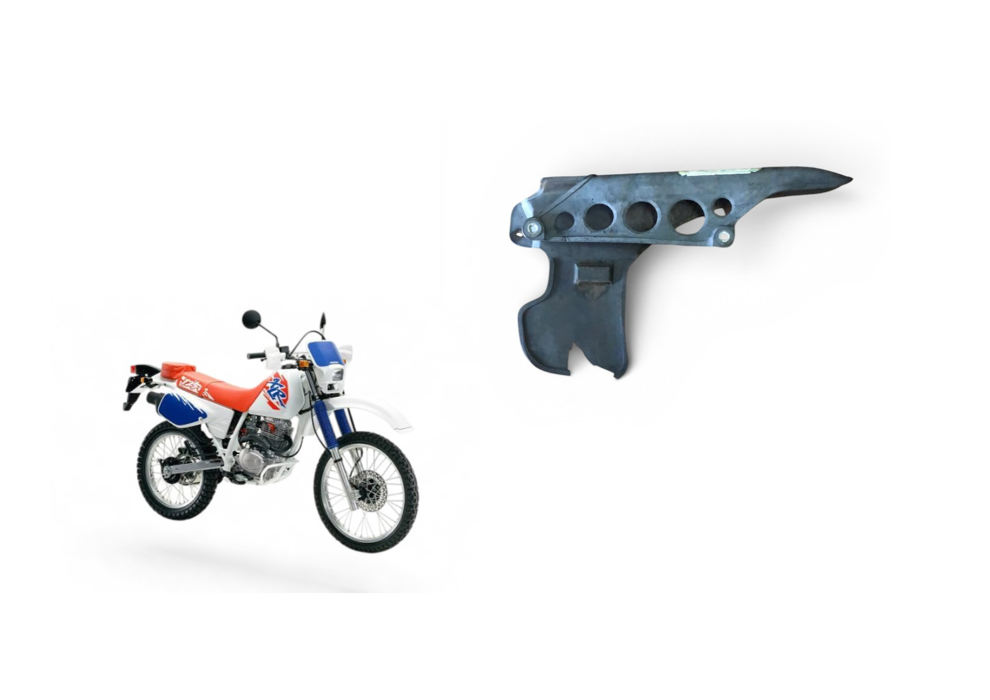 Capa Corrente Honda Xlr 125 Usado C/Avaria