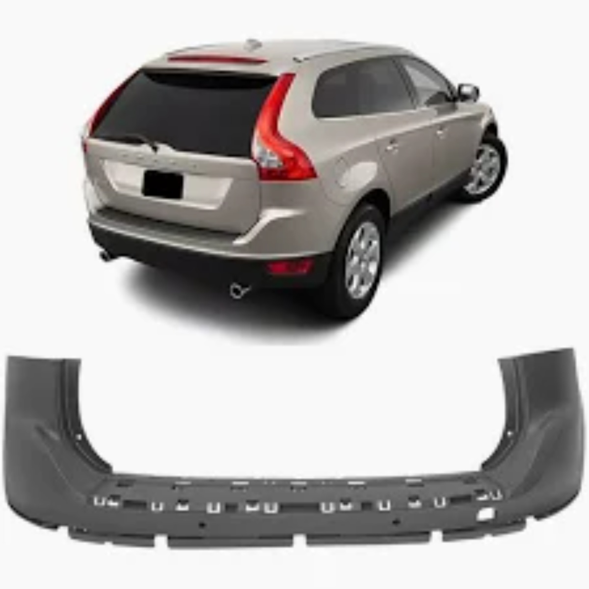 Pára-choques Traseiro Volvo XC60
