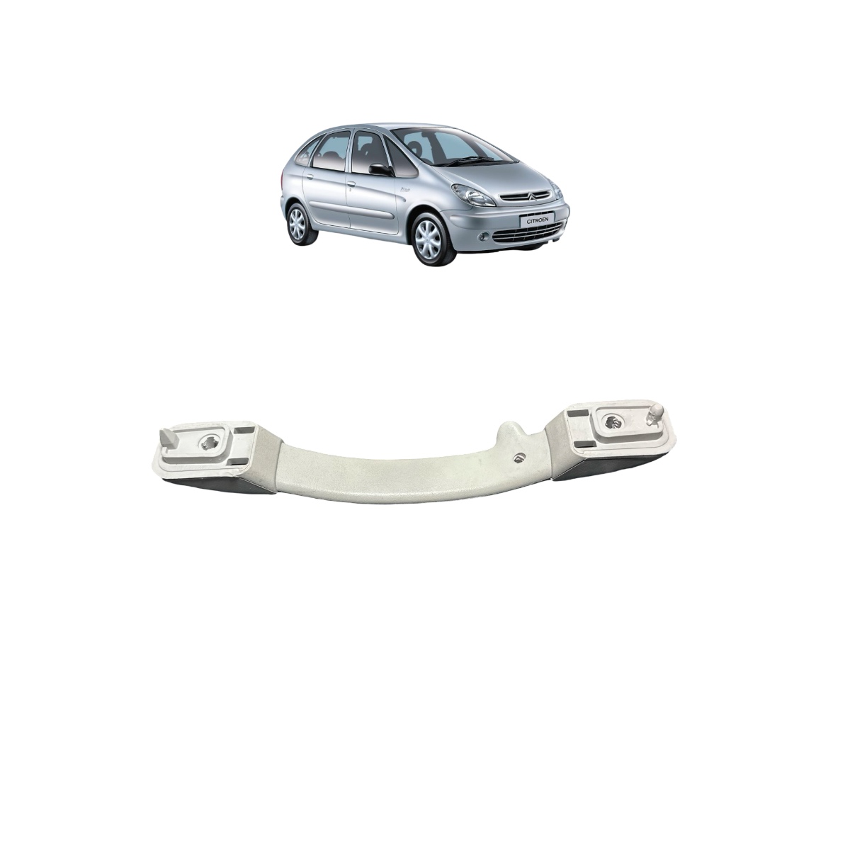 Alça De Teto Citroen Xsara Picasso 9662299477 Cinza - Imagem 3