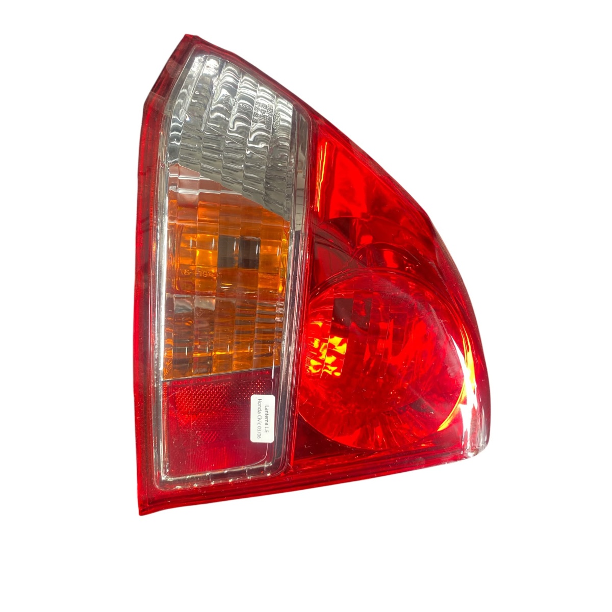 Lanterna L.e Honda Civic 03/06 Esquerdo/motorista Vermelho - Imagem 2