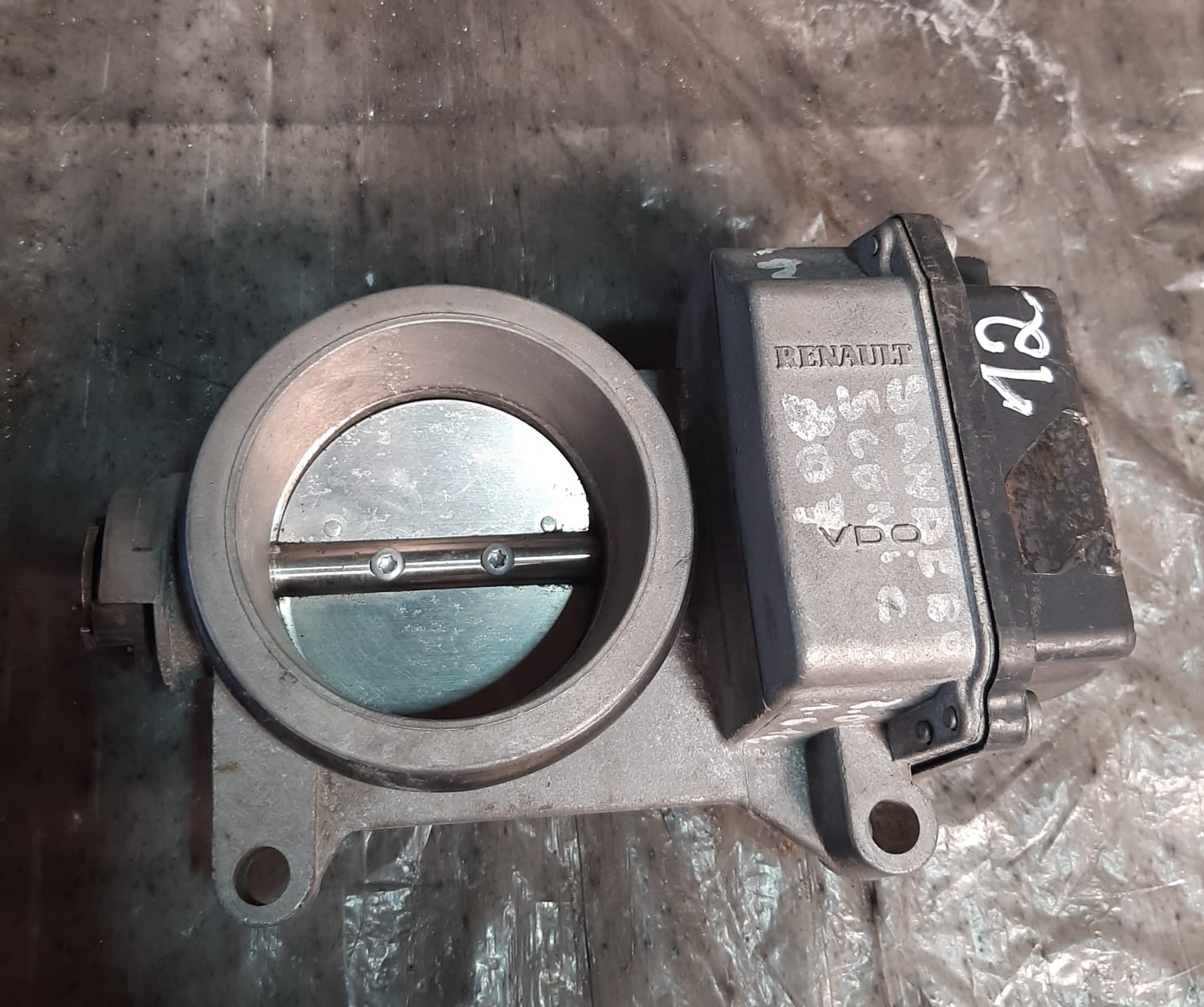 CORPO BORBOLETA TBI MEGANE CLIO 1.6 16V 2006/2009 - Imagem 6