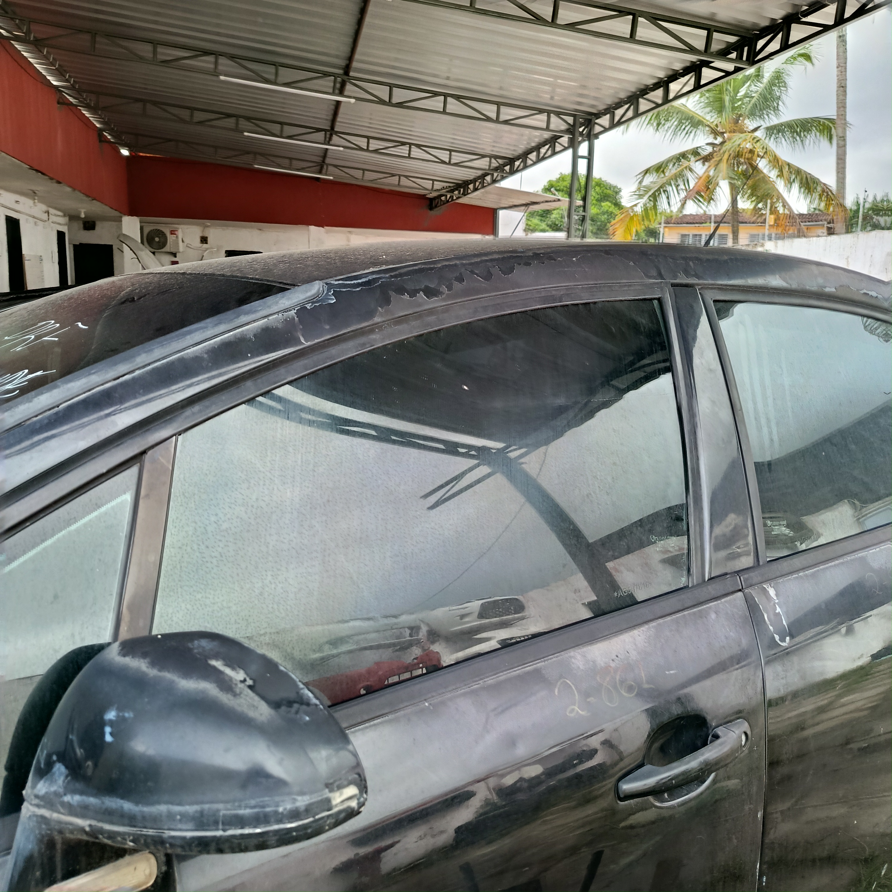 VIDRO PORTA DIANTEIR ESQIERD CITROEN C4 PALLAS HATCH