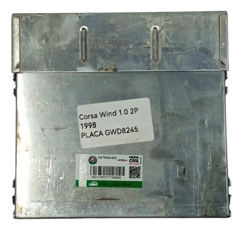 Módulo Central Injeção Gm Corsa Wind 97 A 02 1.0 16245239 - Imagem 6