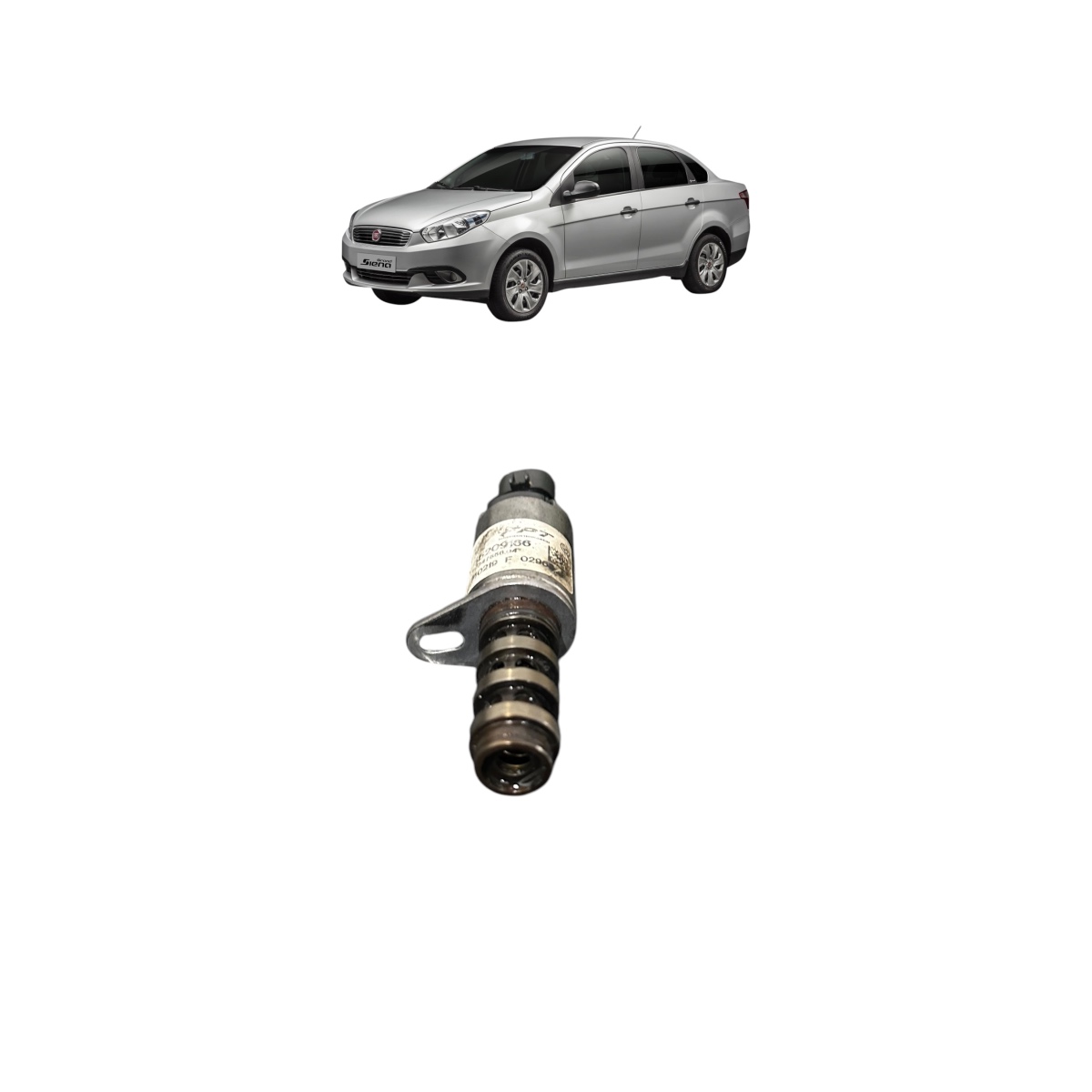Válvula Solenoide Gran Siena Fiat  1.4 Evo 2017 Origanal - Imagem 2