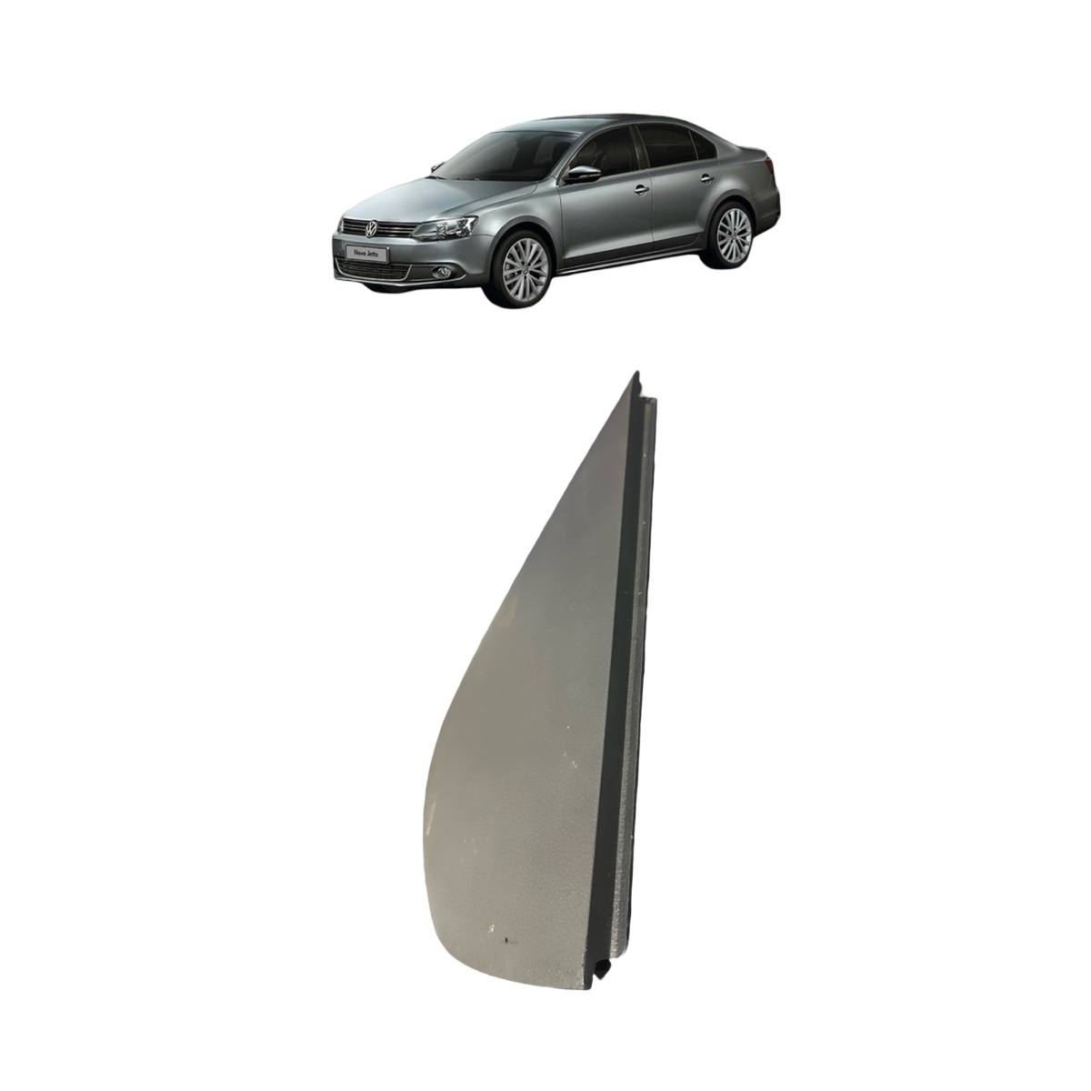 Moldura Tampa Lateral Esquerda Painel Vw Jetta 2015 A 2017 P - Imagem 4