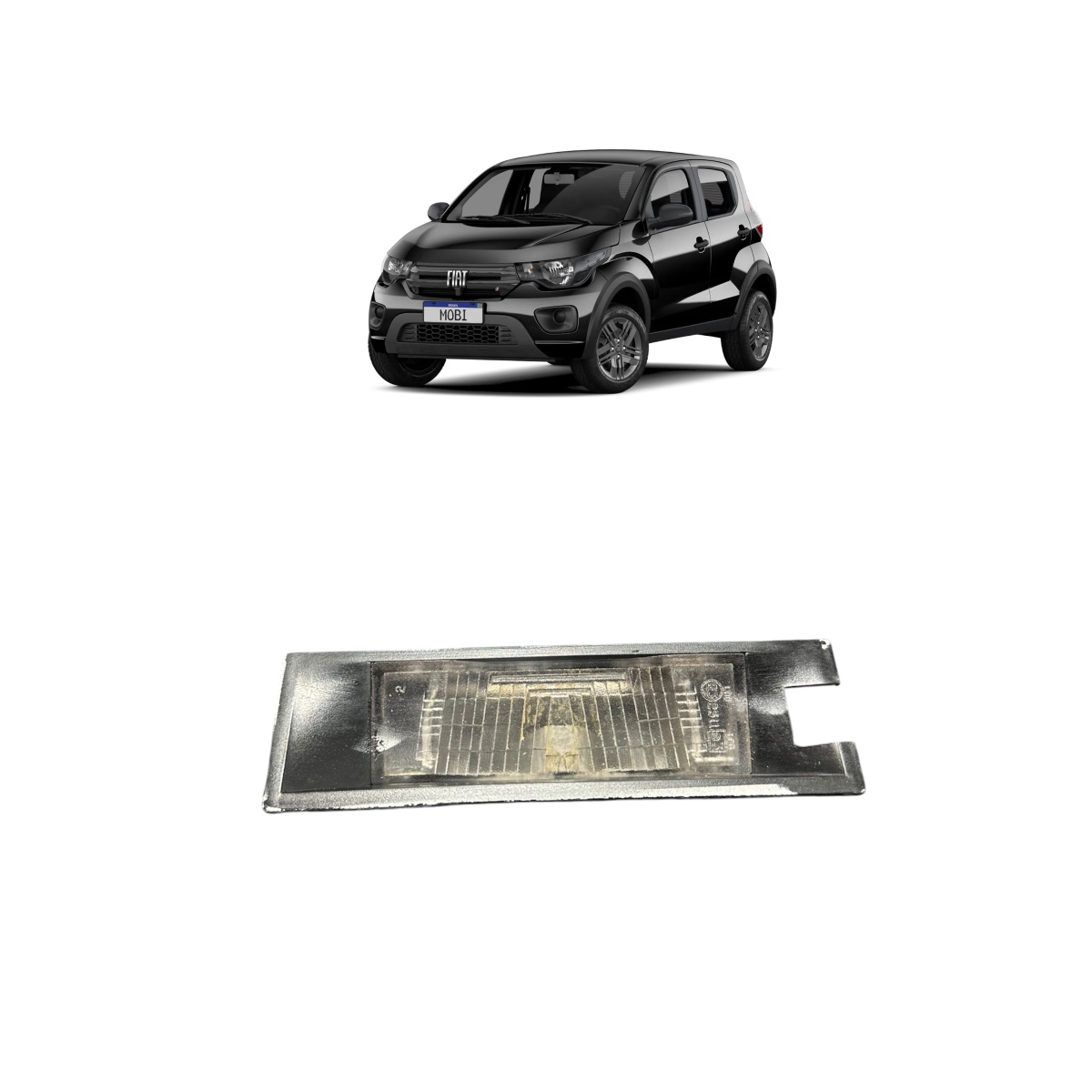 Lanterna Luz Placa Fiat Uno 2004 Original (usado) - Imagem 1