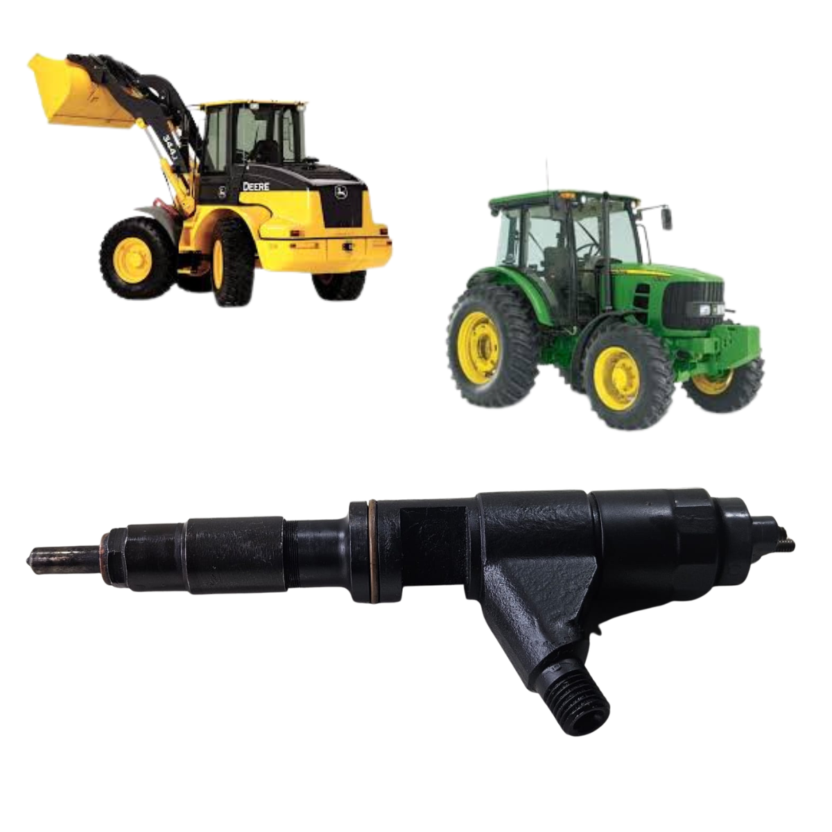 BICO INJETOR JOHN DEERE 095000-6312 RE530362 C/ DETALHE IN.