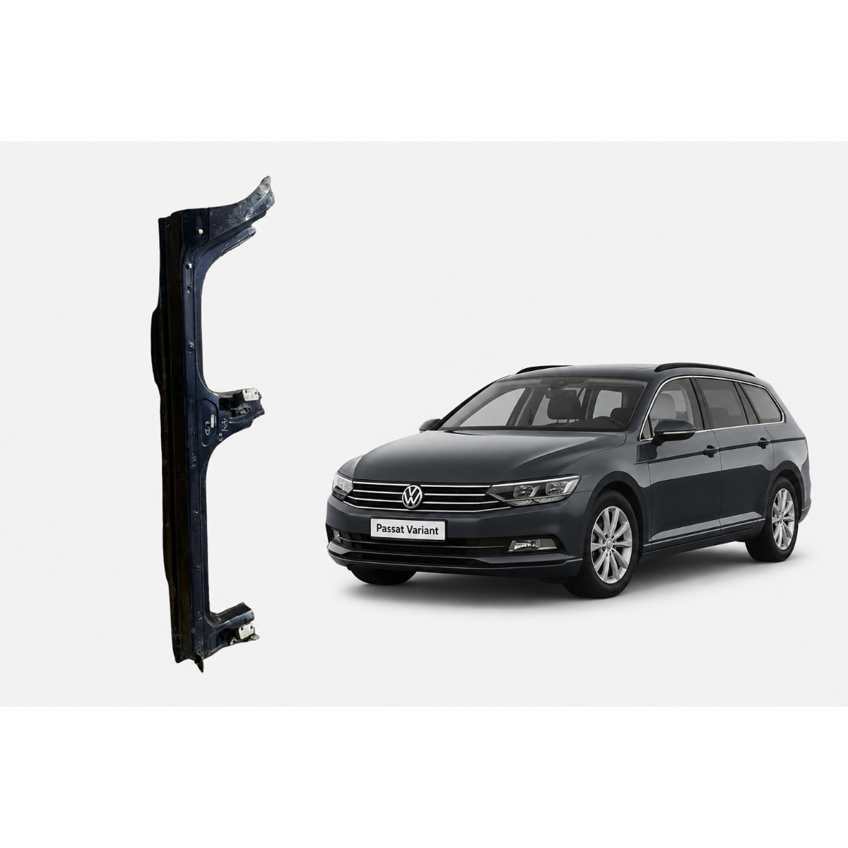 Retalho Caixa Ar Lateral Dir Passat Variant 2014 3c4810278