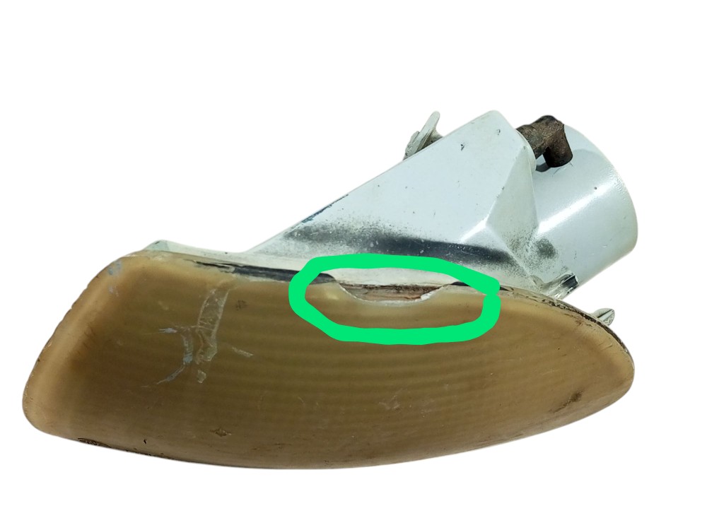Pisca Dianteiro Esquerdo Fiat Palio 014035 Com Detalhes - Imagem 3