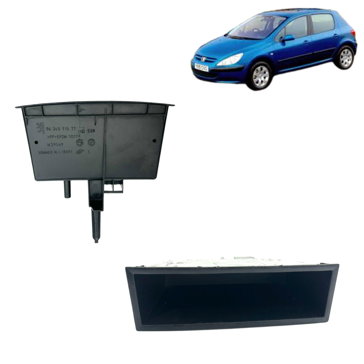 Porta Objetos Trecos Peugeot 307 1.6 Passion 2002 2003