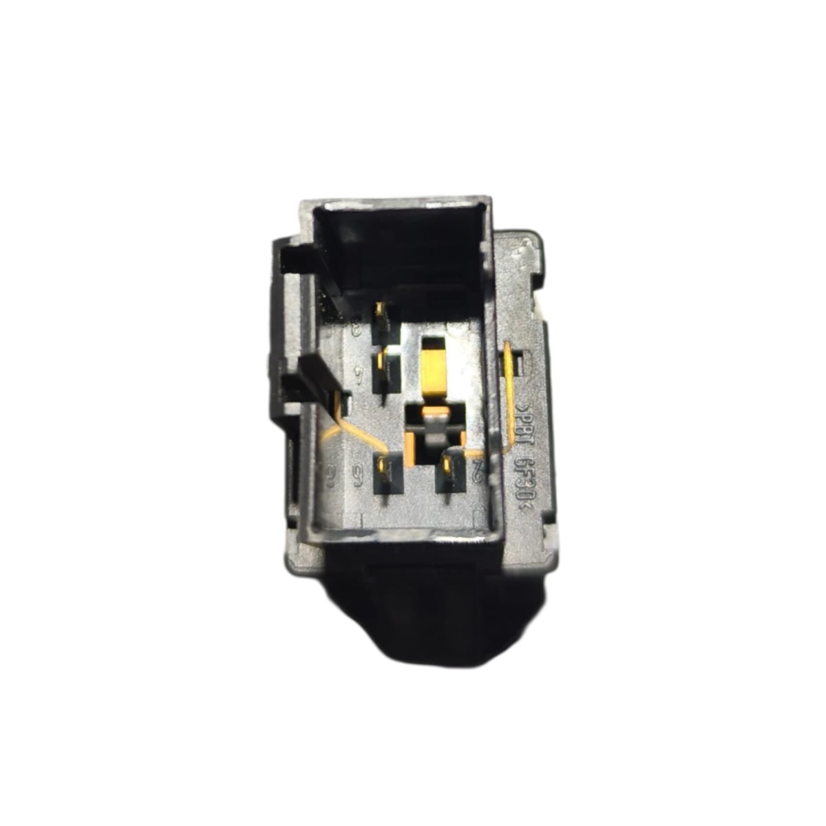 Botão Interruptor Pisca Alerta Polo Original Vw 2003/2014 Preto Com Sã­mbolo Vermelho - Imagem 4