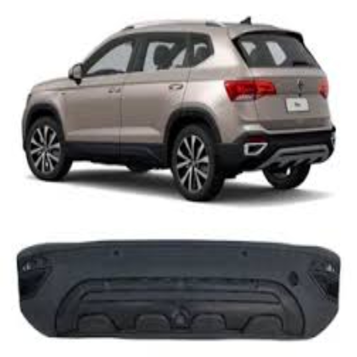 Parachoque Traseiro Volkswagen Taos 2024