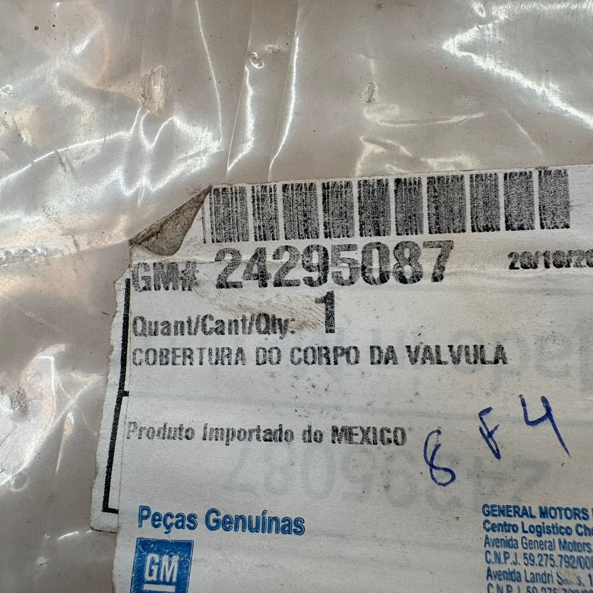Tampa De Valvula Cambio Automatico Prisma Onix 2014 Ate 2024 Preto - Imagem 7