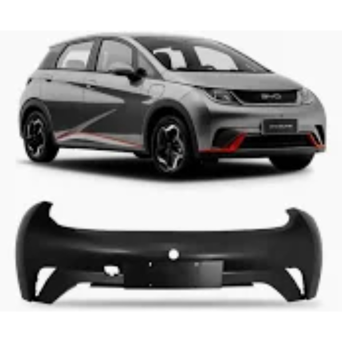 Parachoque Dianteiro Superior Chery Dolphin GS 2023 a 2026