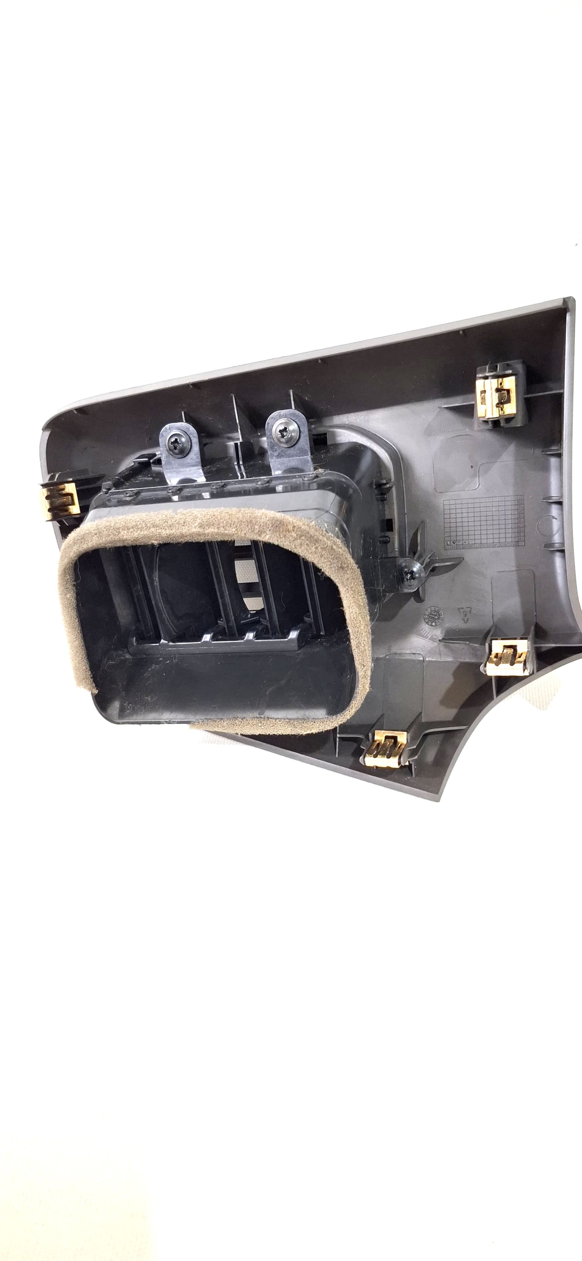 Difusor de Ar Esquerdo Onix/Prisma 2013 a 2018 Cromado - Imagem 2