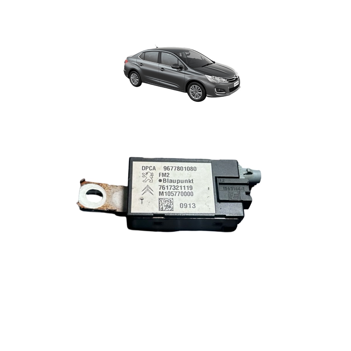 Modulo Sensor Antena 9677801080 Citroen C4 Lounge 2013/2015 - Imagem 1