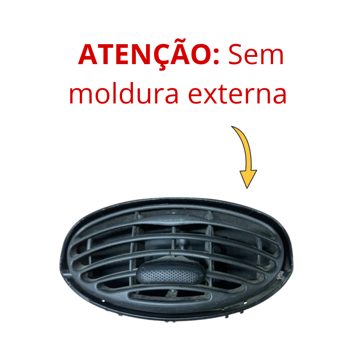Difusor Ar Lateral Ford Focus Hatch Sedan 2001/2008 - Imagem 2