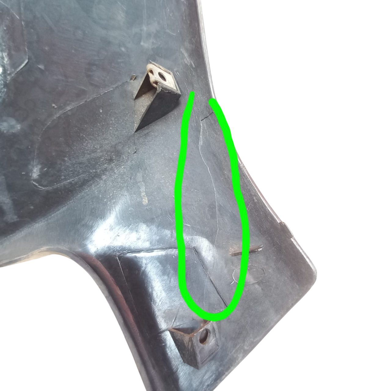 Carenagem Bico Frontal Biz 100 1998-2005 Avaria - Imagem 3