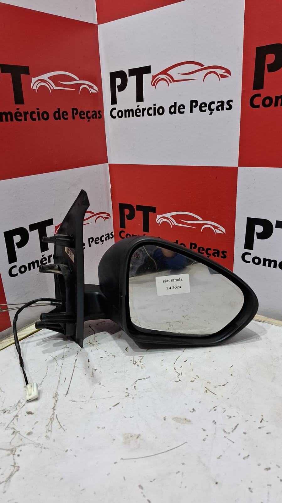 Retrovisor eletrico com pisca Fiat Strada lado direito 2024 - Imagem 1