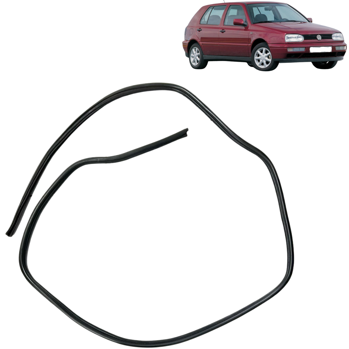 Borracha do Porta Malas Volkswagen Golf Glx 5P 1995 a 1998