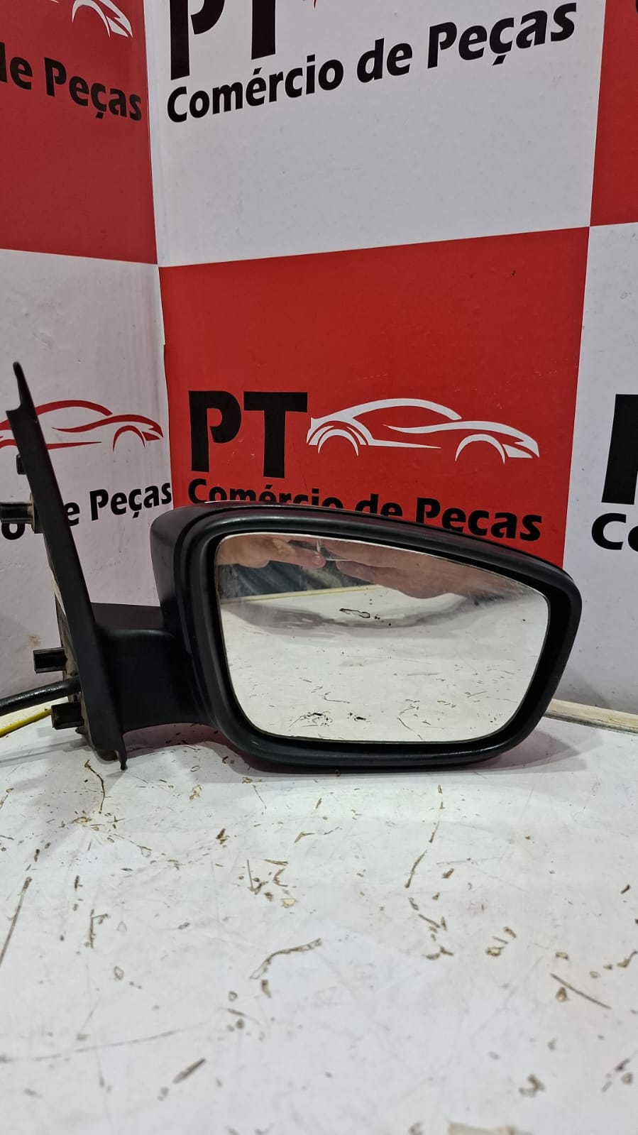 Retrovisor lado direito manual Volkswagen Saveiro g5 - Imagem 1