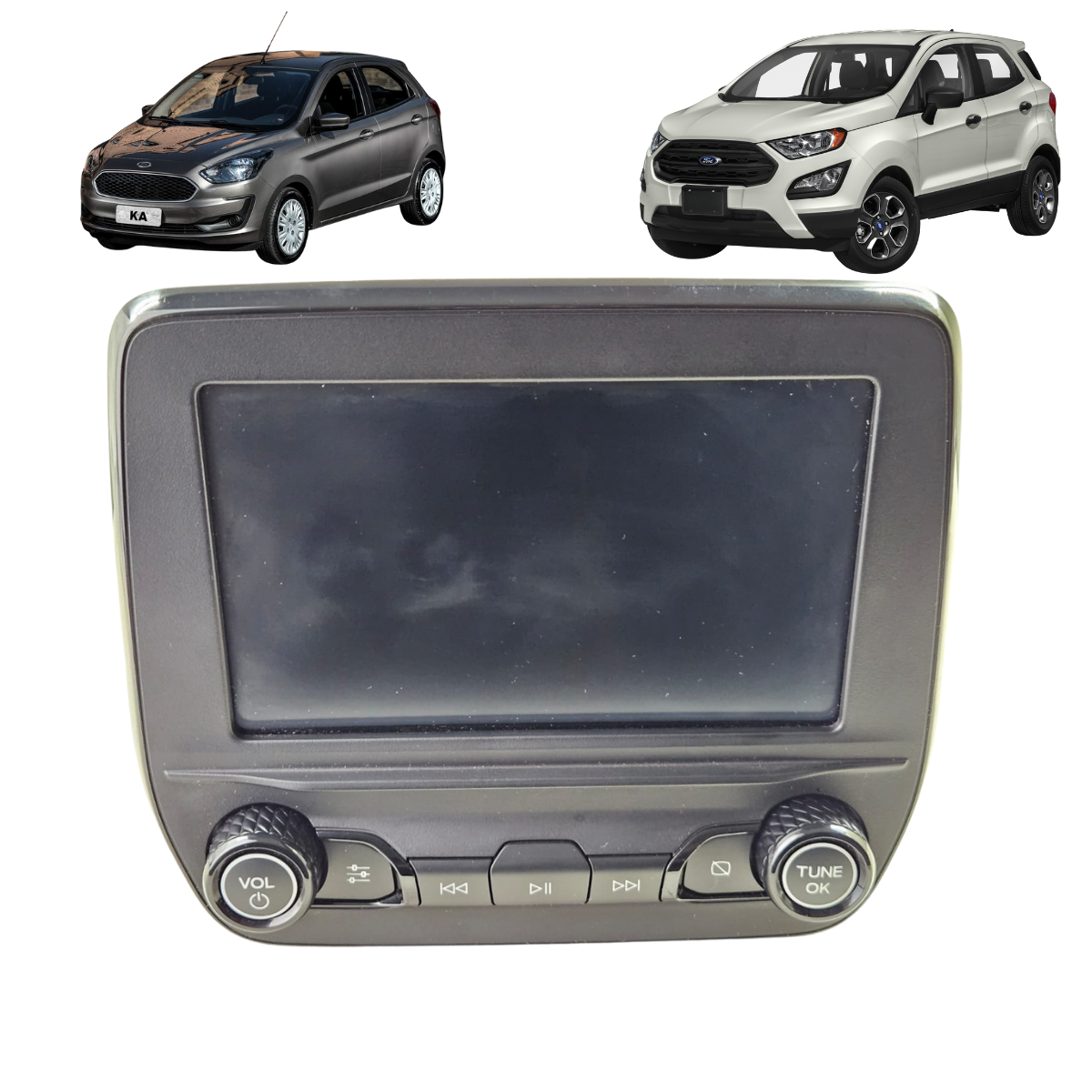 RADIO MULTIMÍDIA FORD KA 2014/2021 IN.
