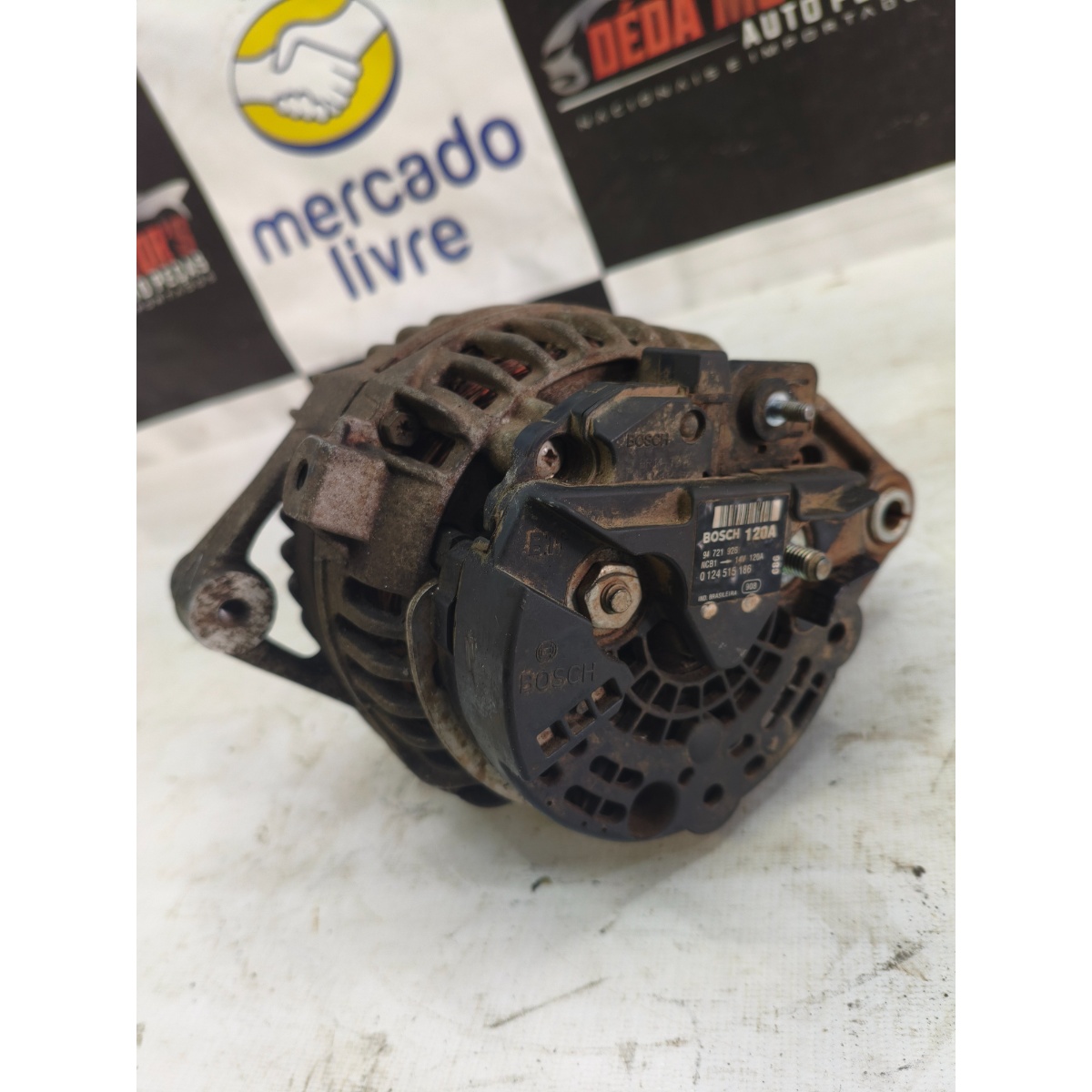 Alternador Astra Vectra Zafira 2.0 120A 94721926 2006 2012 - Imagem 3
