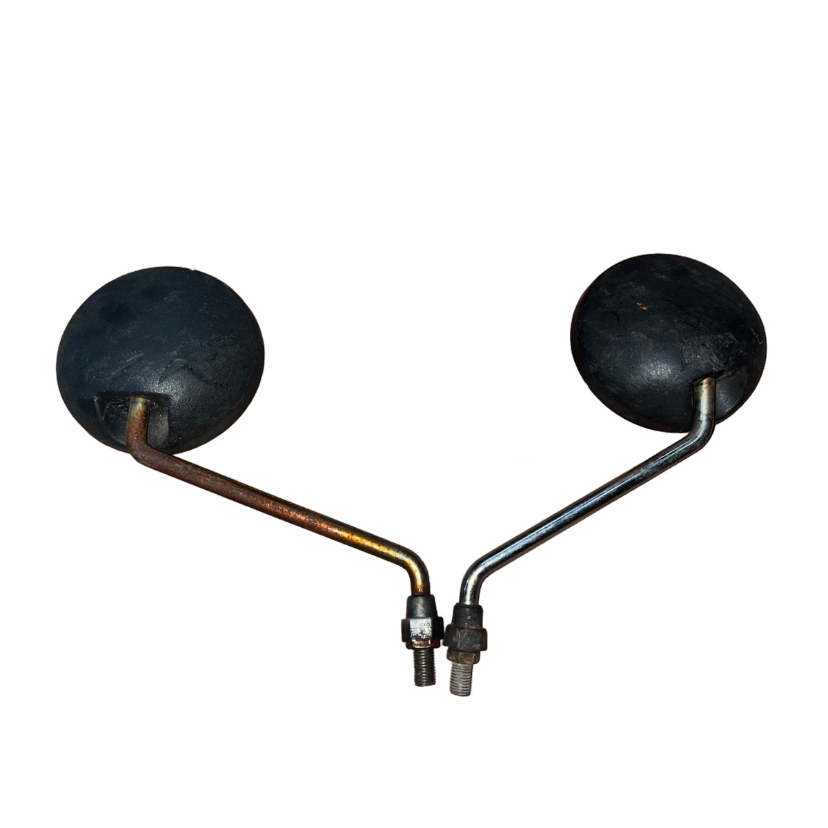 Kit Retrovisor Scooter Usado Paralelo Trincado No Vidro - Imagem 2