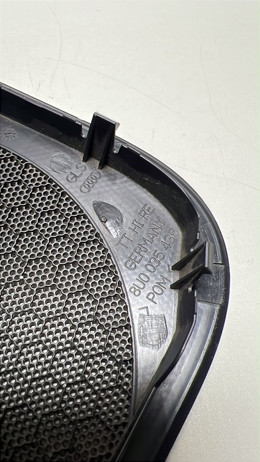 Tela Auto Falante Preto Porta Trás Direita Audi Q3 8u0035436 - Imagem 2