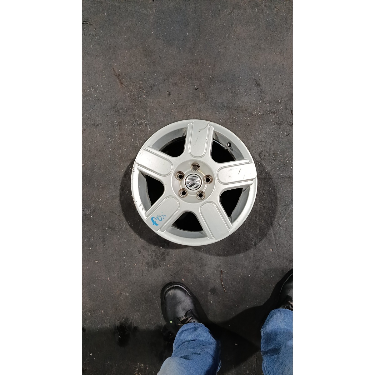 Roda De Liga Aro 15 Vw Crossfox Original Avulsa Unidade