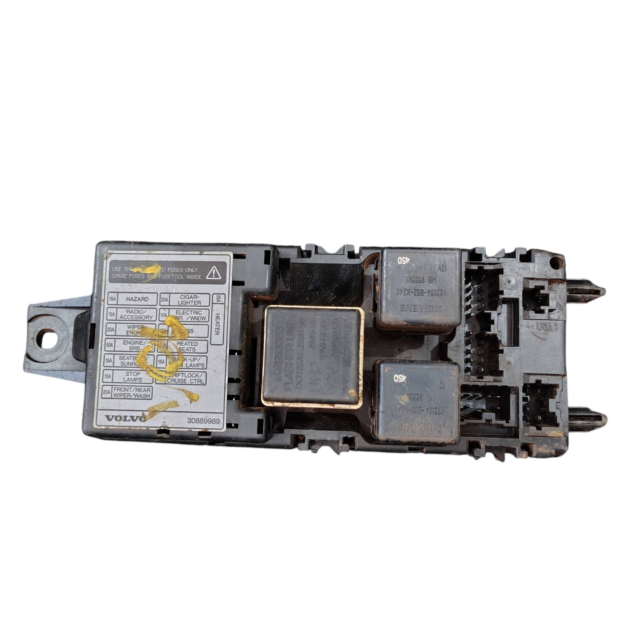 Caixa Fusivel Rele Volvo S40 V40 00-04 Original 30889989