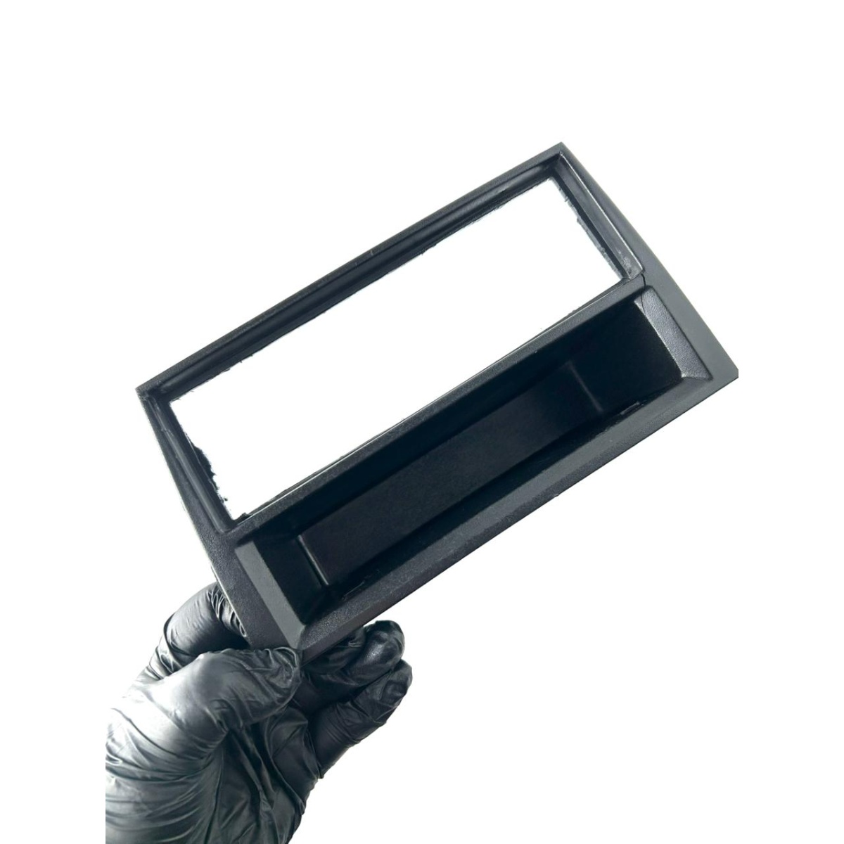 Moldura Rádio 1 Din Com Porta Objetos Corsa Sedan 2004 - Imagem 3