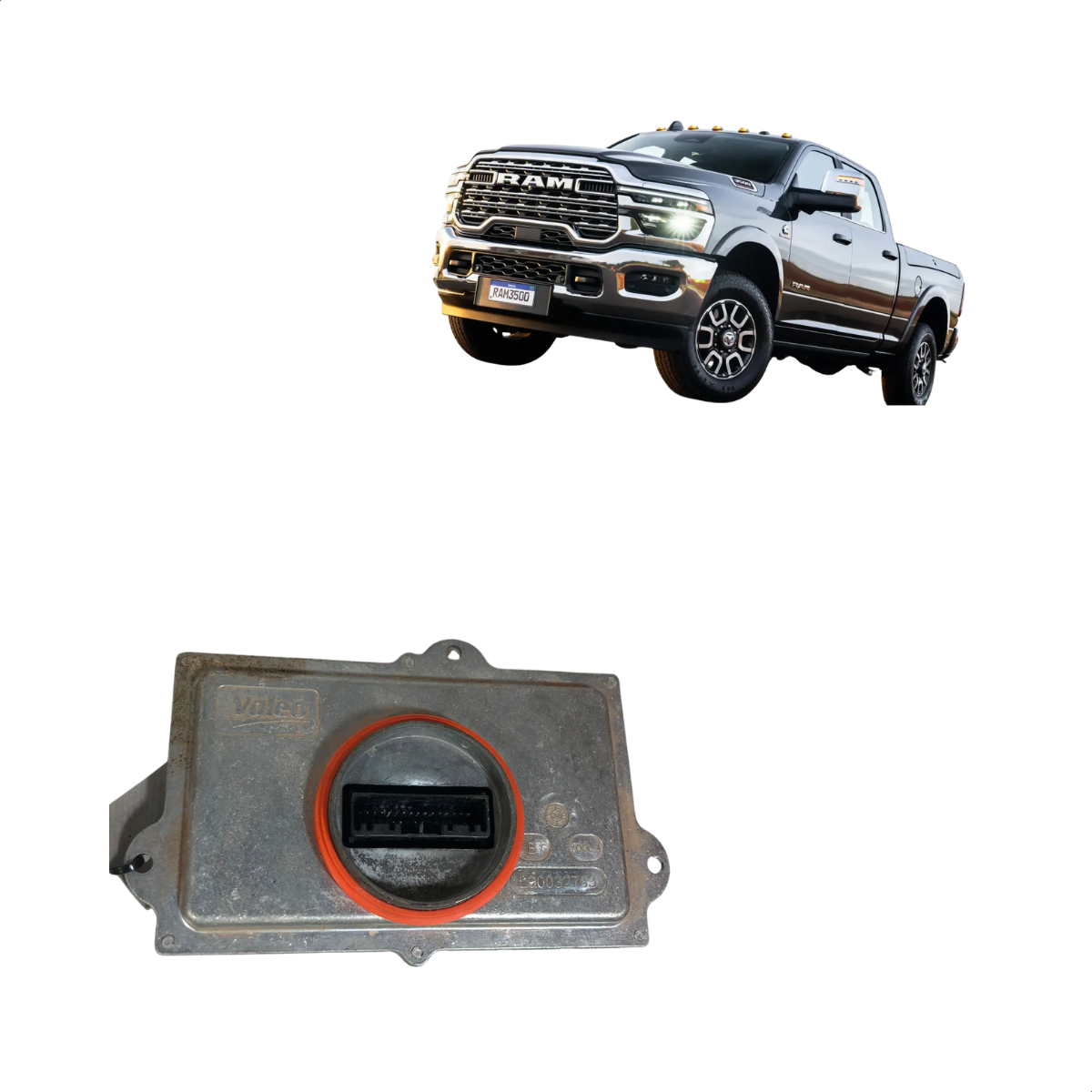 REATOR LED XENON RAM 2500 3500 2019/2022 IN.