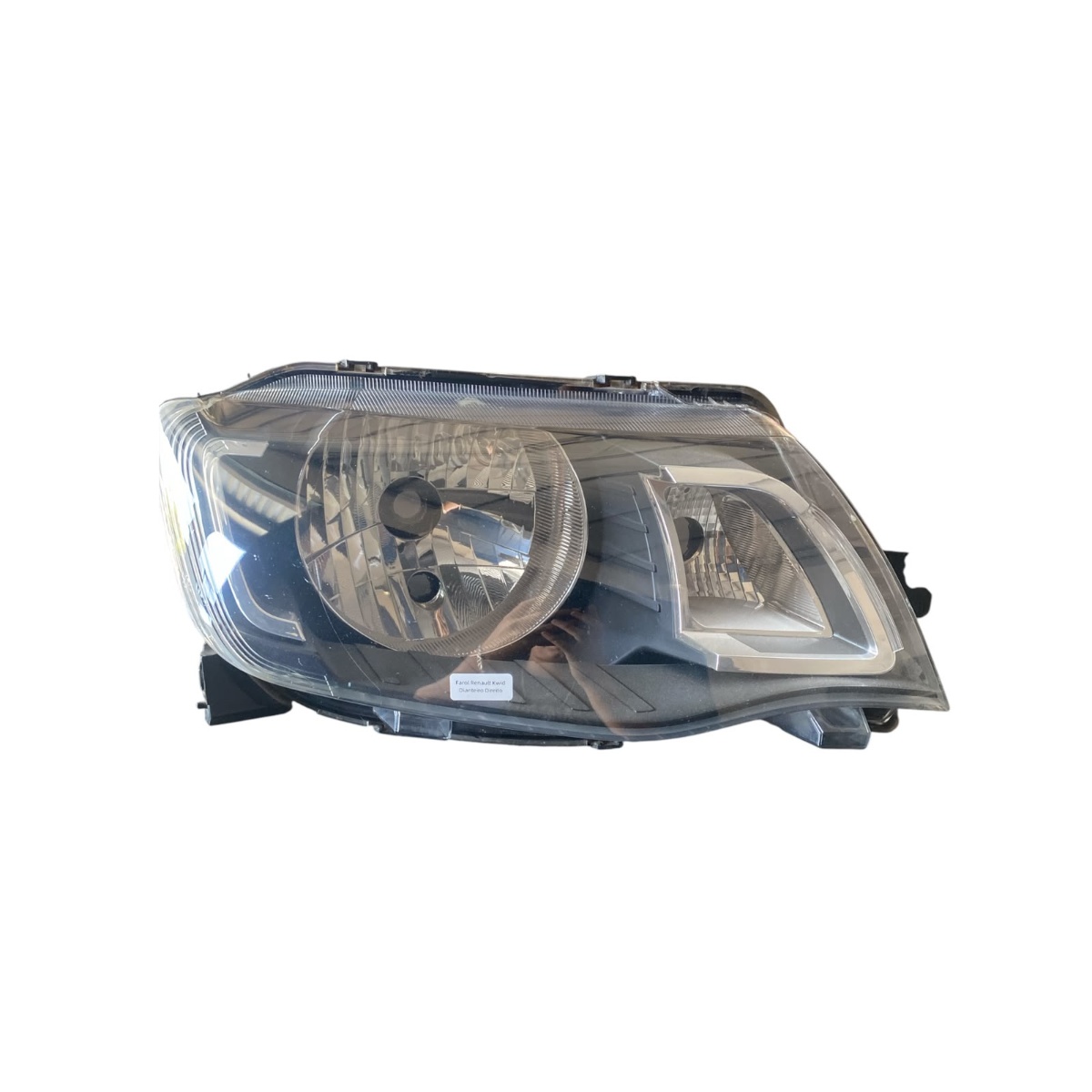 Farol L.d Renault Kwid 17/22 (mascara Negra) Direito/passageiro - Imagem 1