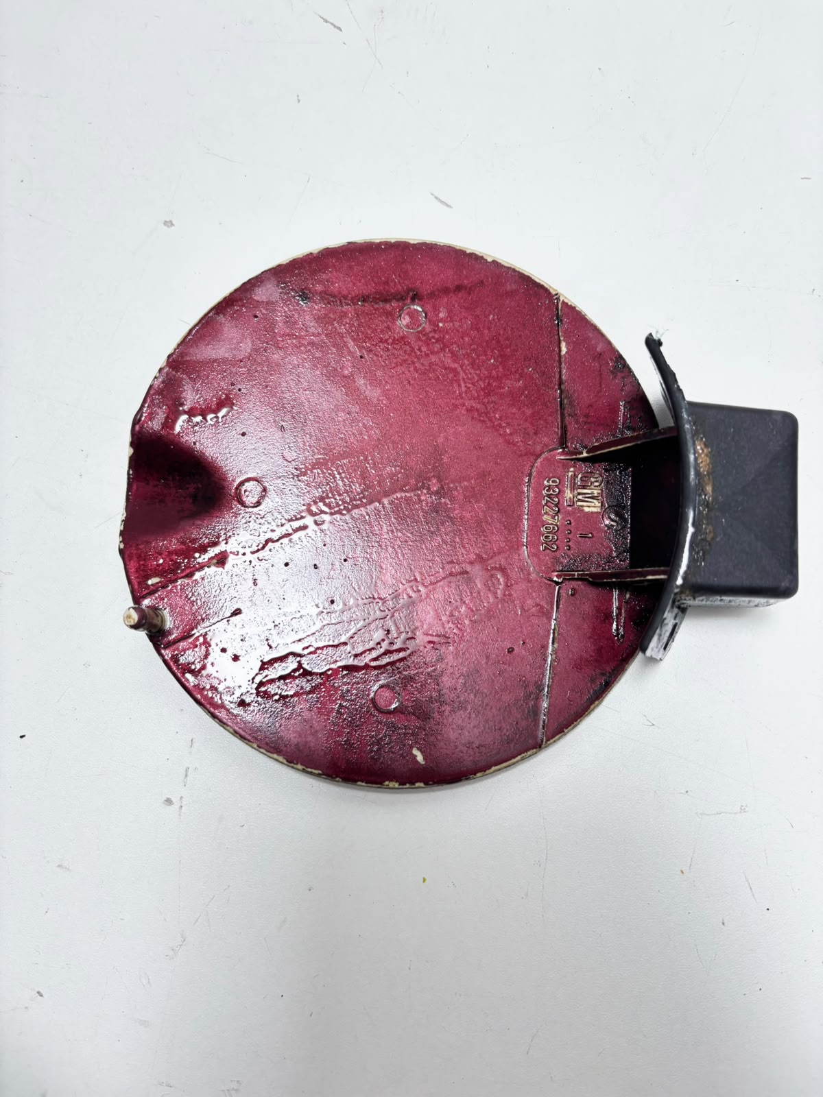Portinhola Do Tanque De Combustível Gm Monza 93227662 Vermelho - Imagem 4