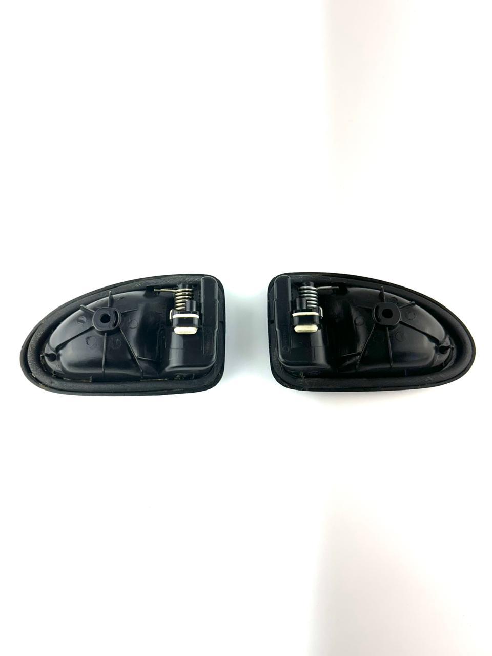 Kit 2 Maçaneta Puxador Interno Porta Clio Symbol 2000 a 2013 - Imagem 6