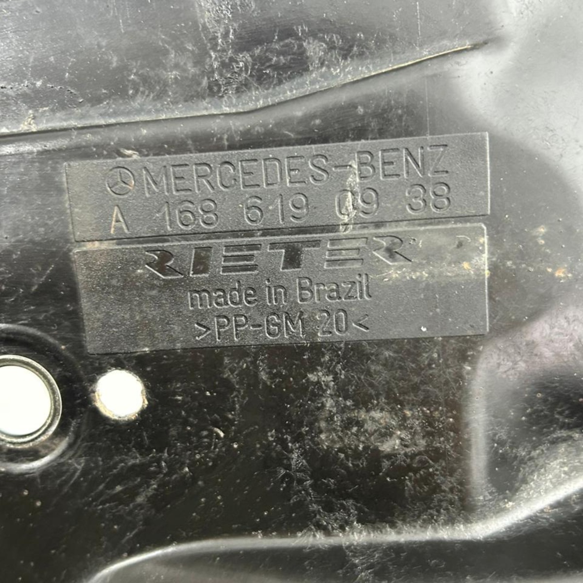Proteção Assoalho Esquerdo Classe A160 1999 á 2005 Usado - Imagem 2