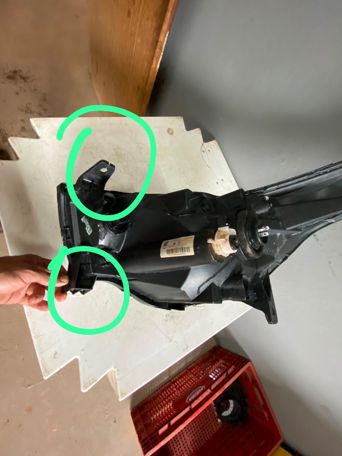 Farol Lado Direito Fiat Mobi 2015/2026 Direito/passageiro - Imagem 3