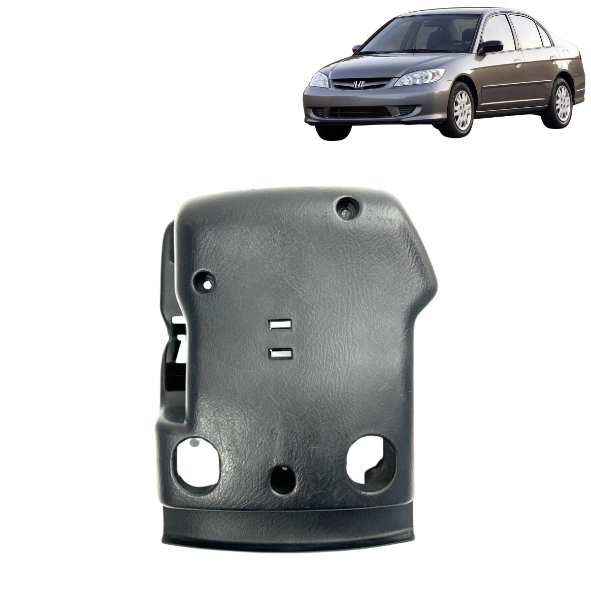 Moldura Coluna Direção Honda Civic 2001 A 2006 Original