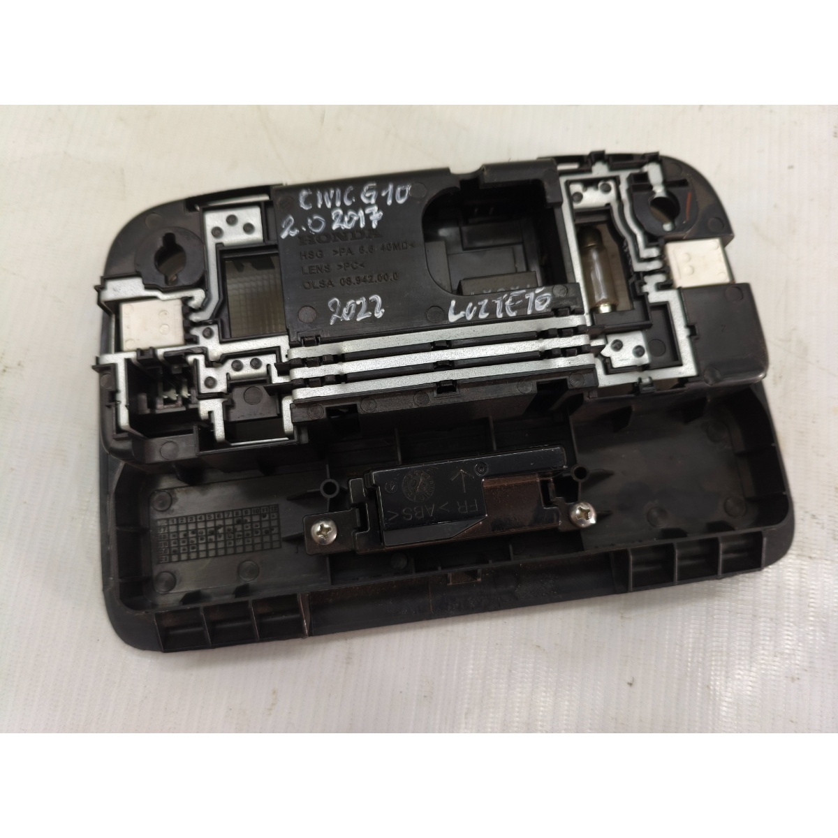 Luz Teto Cortesia Honda Civic G10 2.0 2017 A 2022 08942000 - Imagem 6