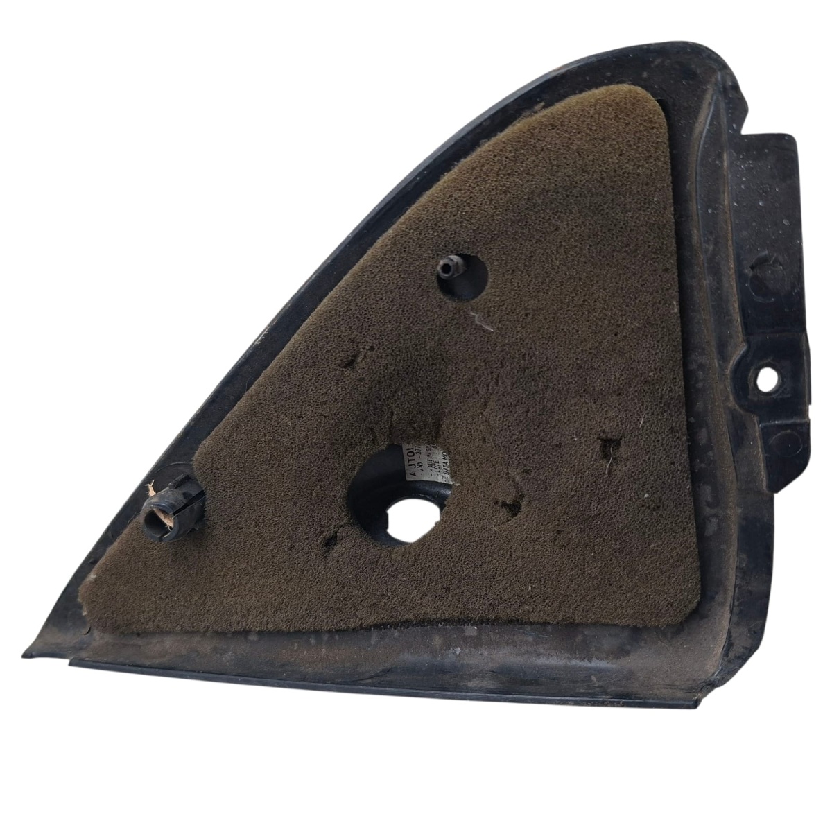 Moldura Interna Retrovisor Direito Vw Gol Parati 1996 1999 Preto - Imagem 4