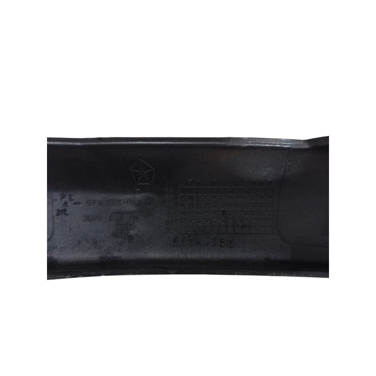 Moldura Tras Esq. Jeep Cherokee 1995/1998 55174956 c/Detalhe - Imagem 7